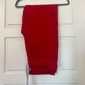FIGS winning red Livingston Pant